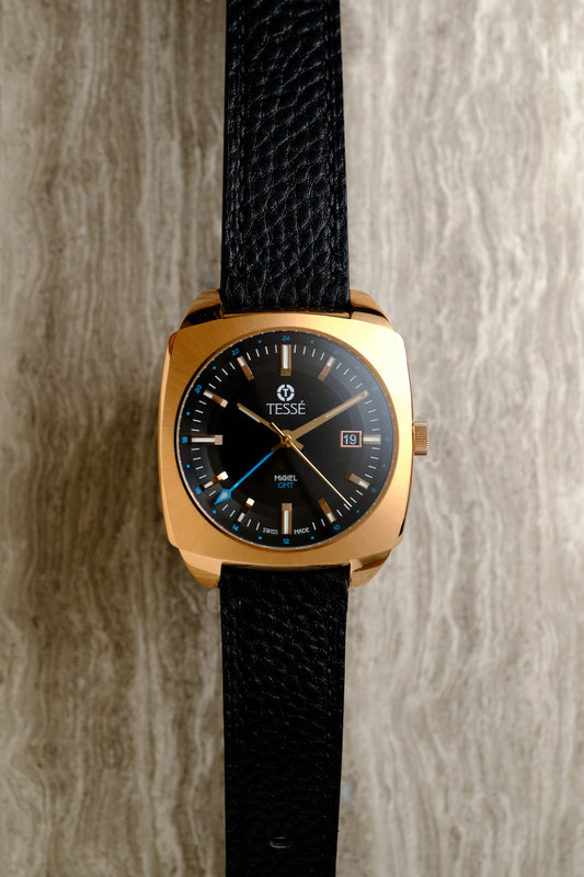 Michel GMT - Rose Gold