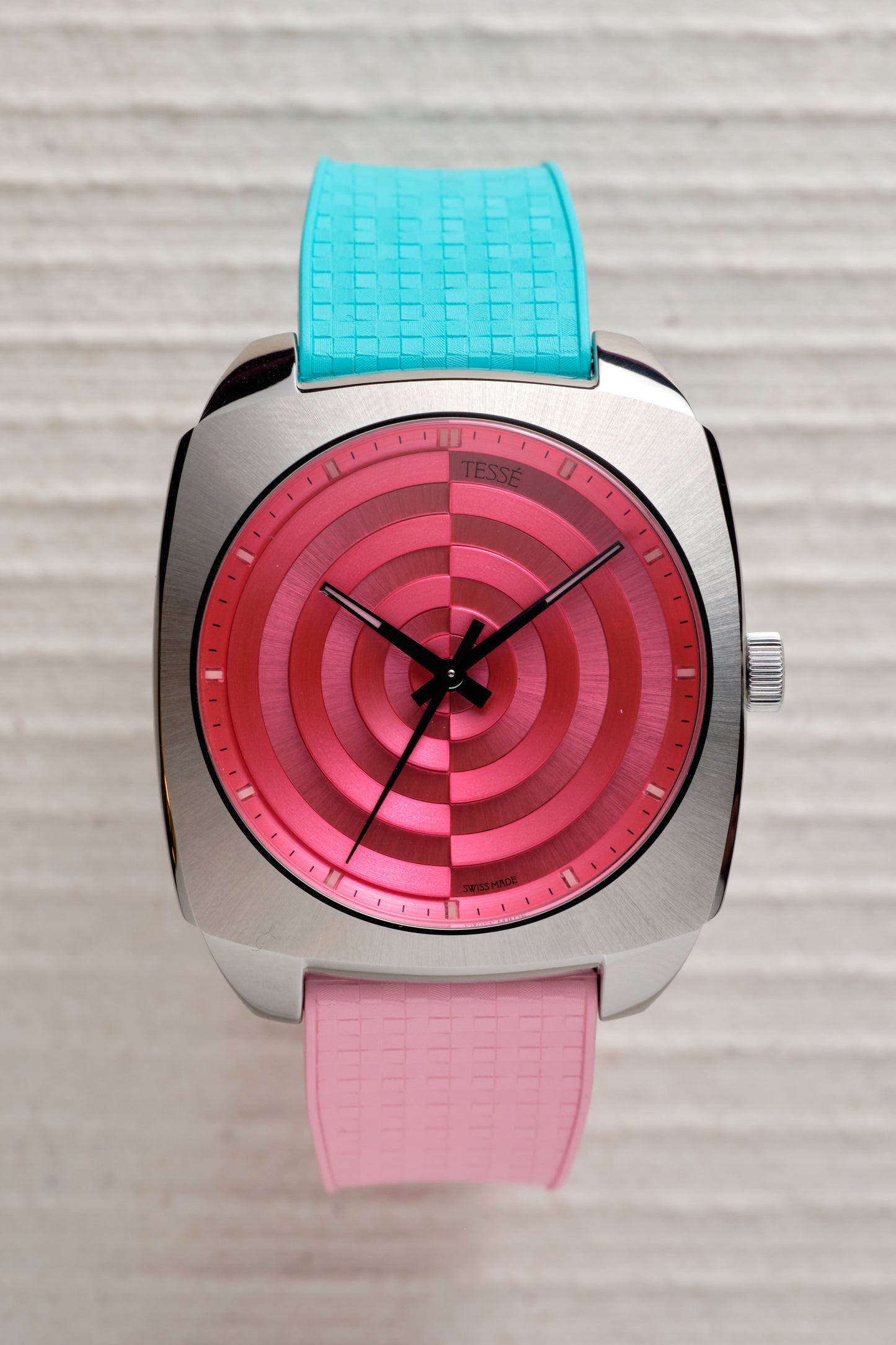 Mosaic pattern CTS Rubber strap
