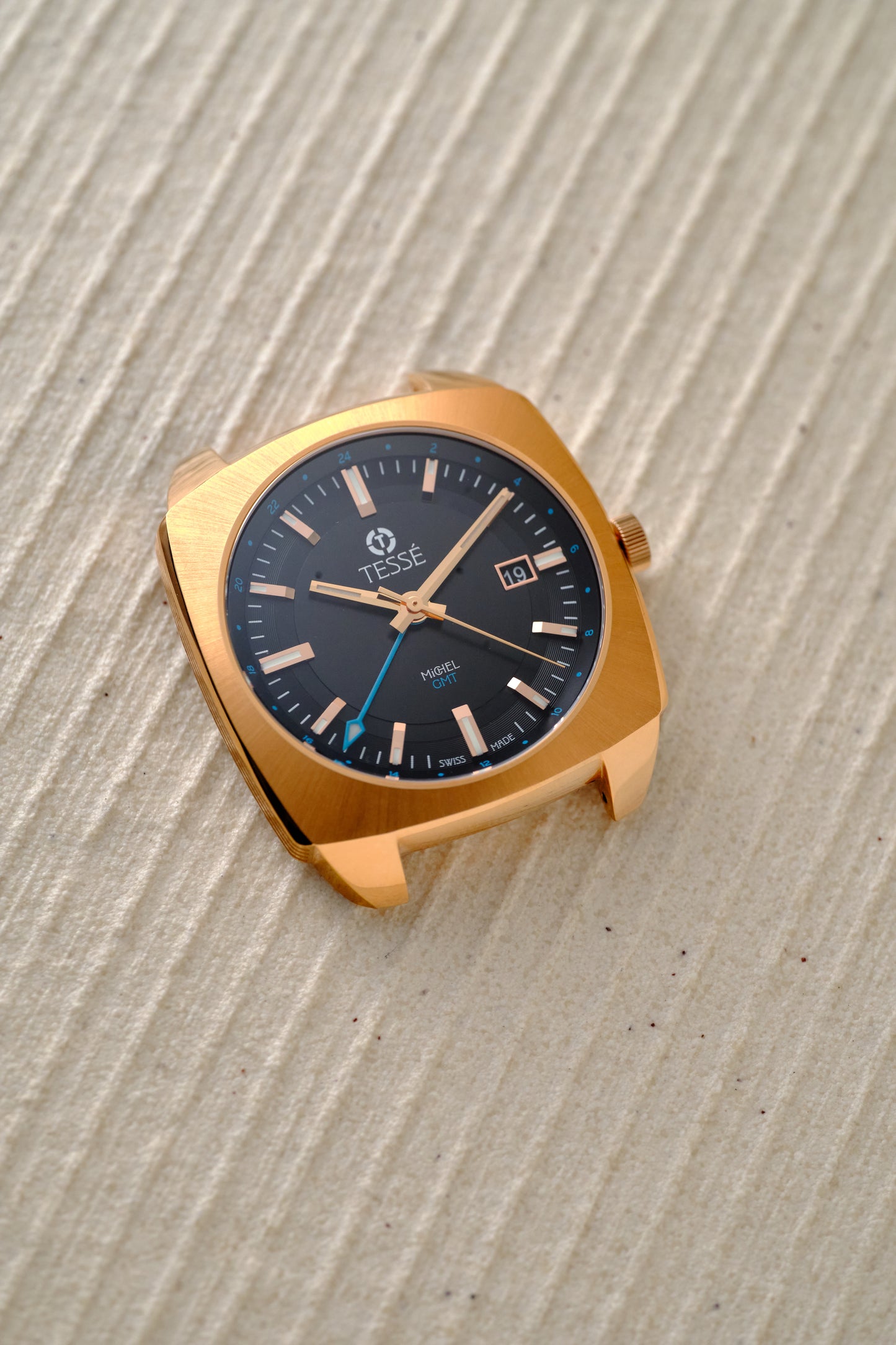 Michel GMT - Rose Gold