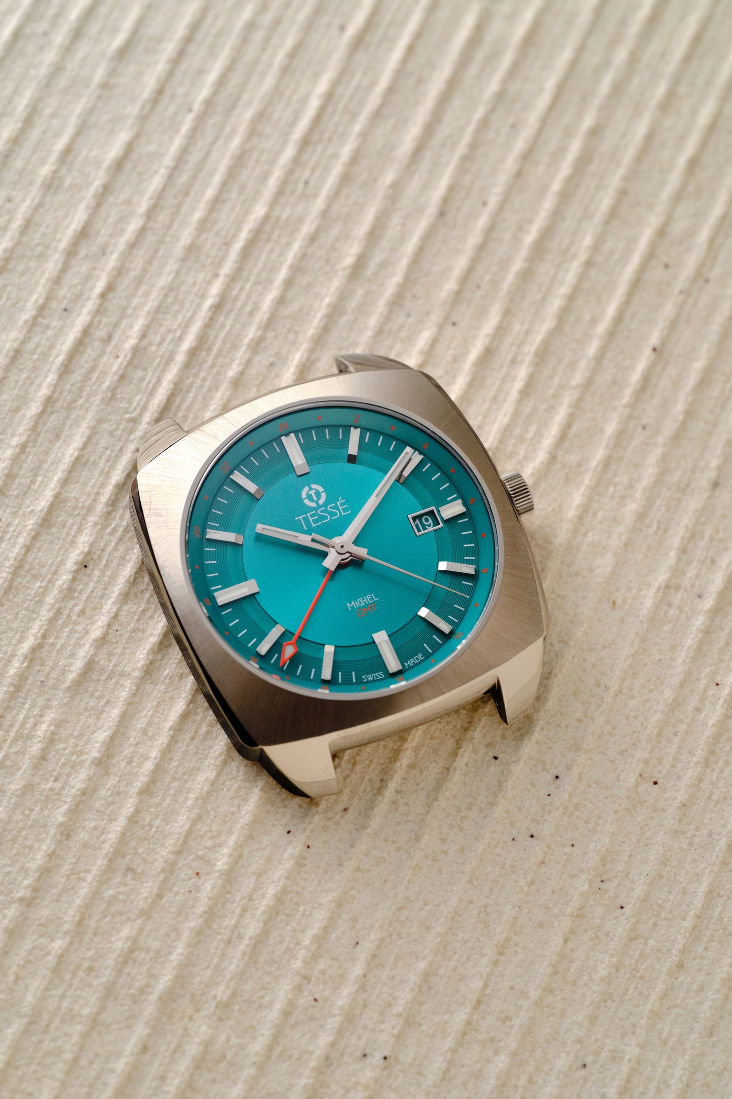 Michel GMT - Electric Teal