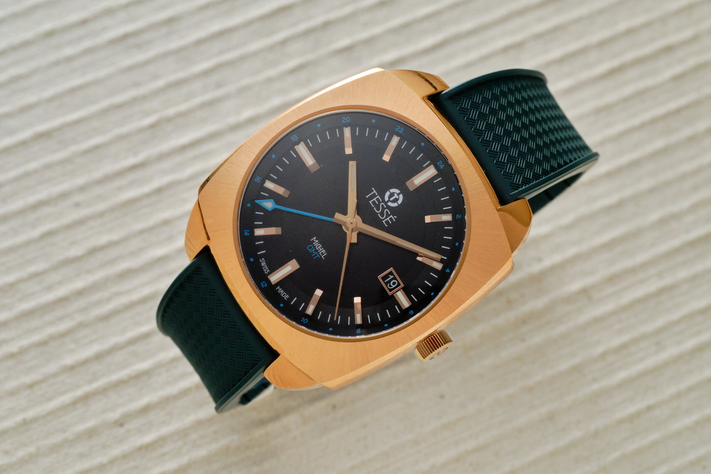 Basket Weave pattern CTS Rubber strap