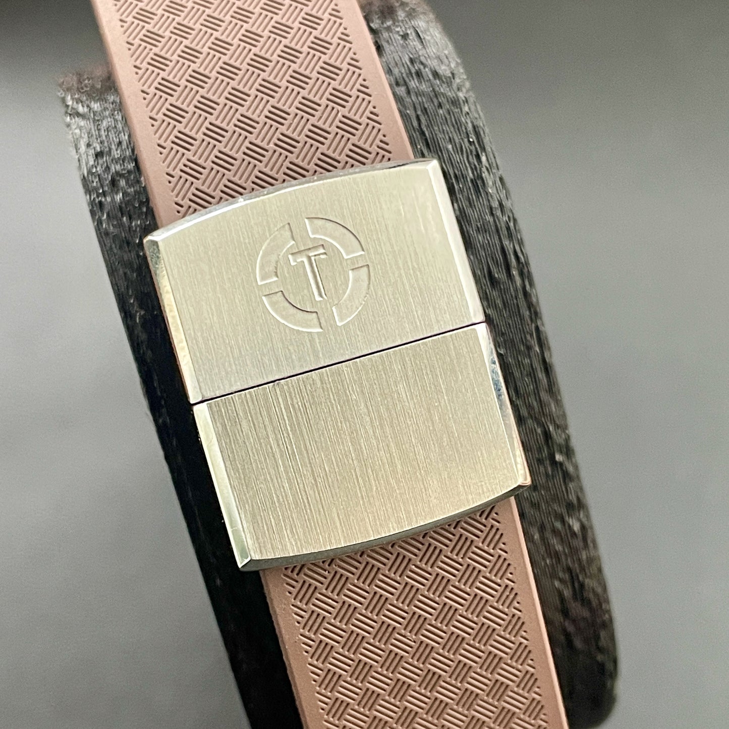Basket Weave pattern CTS Rubber strap