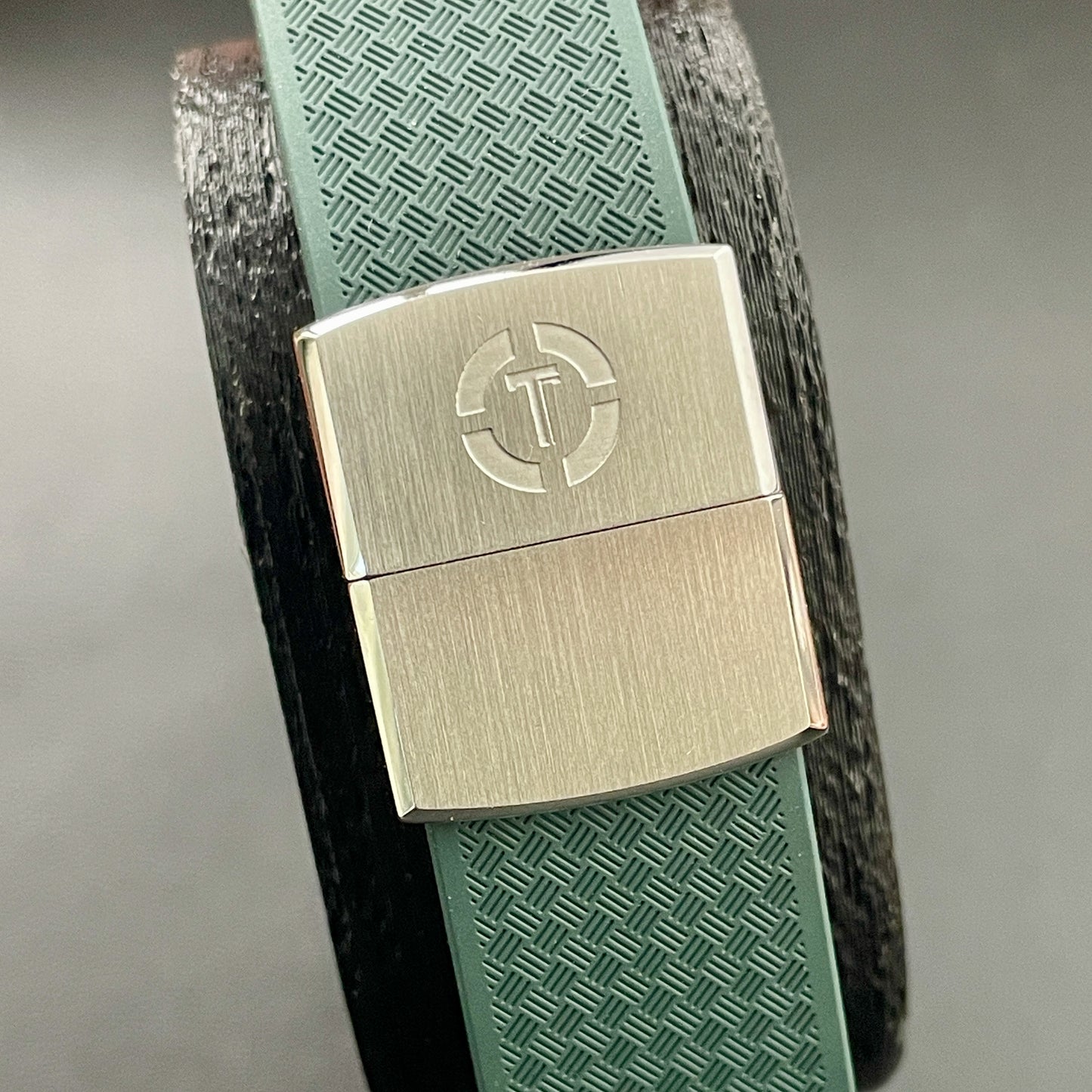 Basket Weave pattern CTS Rubber strap