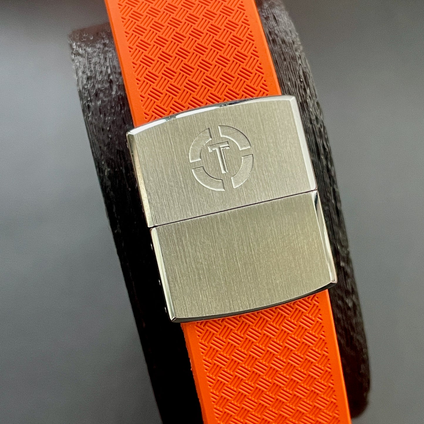 Basket Weave pattern CTS Rubber strap