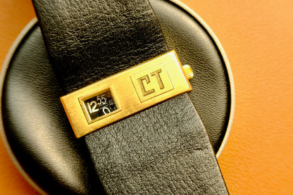 1972 - Lip square wristwatch Jump hour Francois de Baschmakoff (Copy)