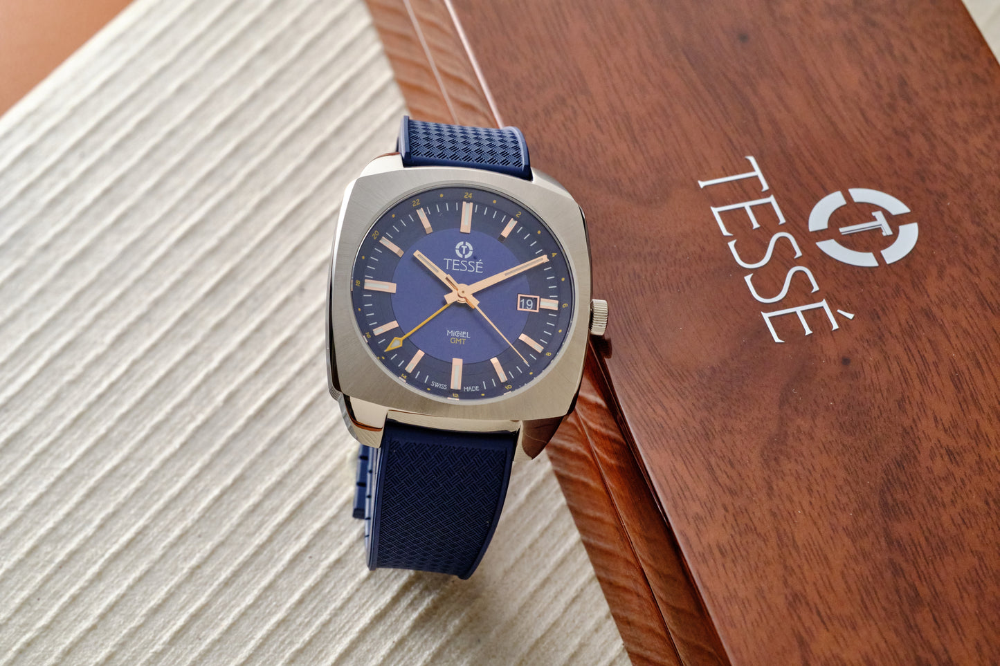 Basket Weave pattern CTS Rubber strap