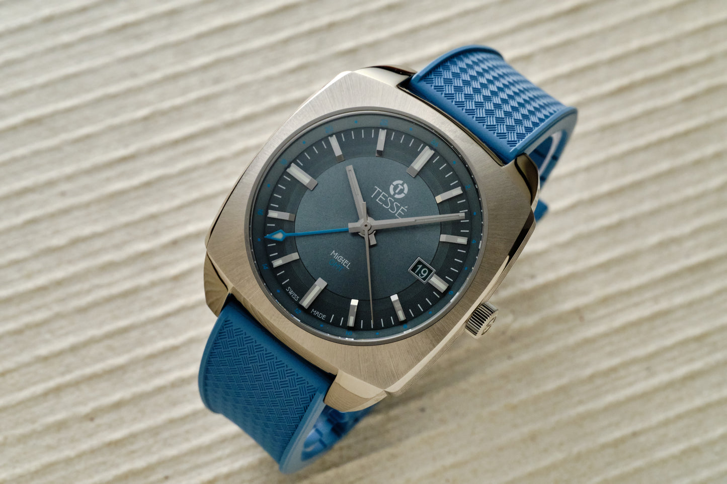 Basket Weave pattern CTS Rubber strap