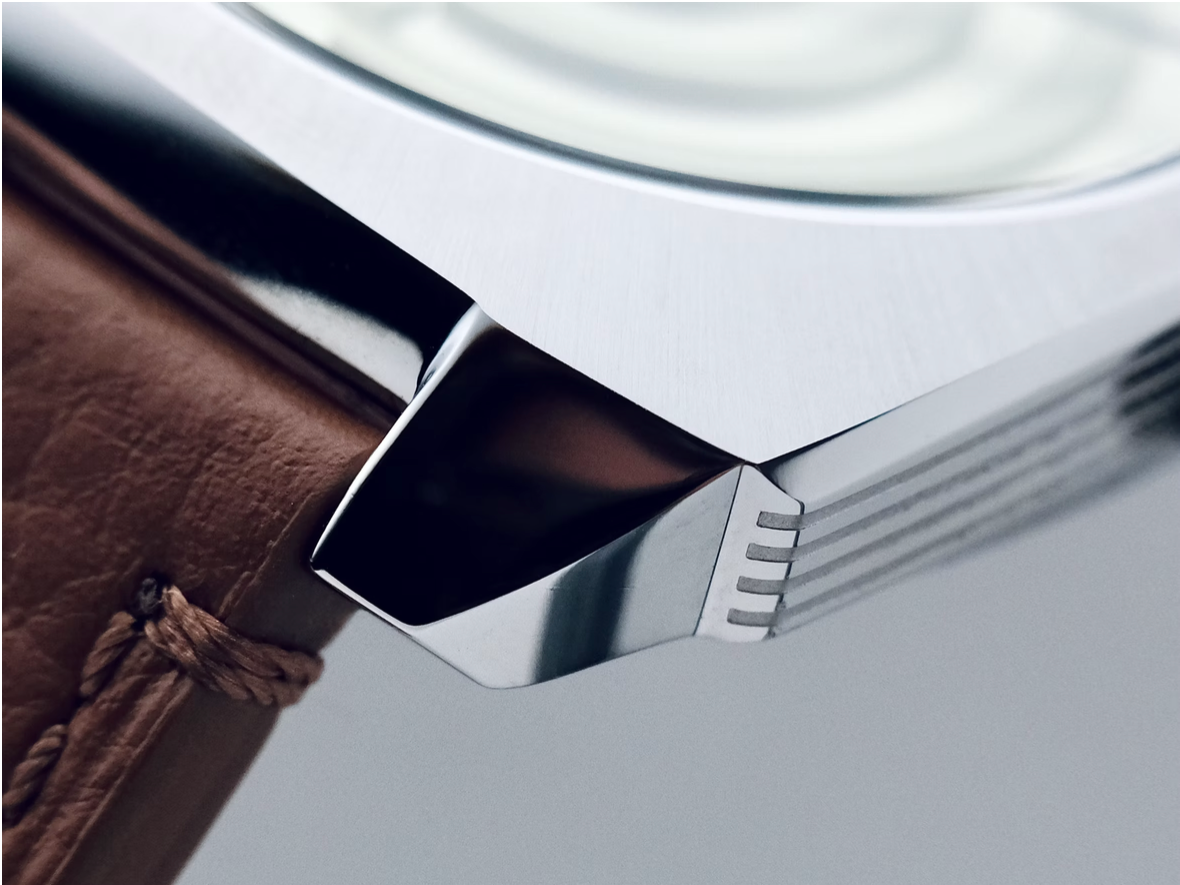 Michel GMT - Azure Signal – Tessé Watches Michel GMT - Azure Signal – Tessé Watches