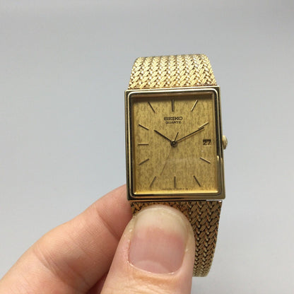 1974 - Seiko Gold Tank on Bracelet - Quartz