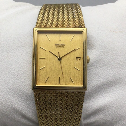 1974 - Seiko Gold Tank on Bracelet - Quartz