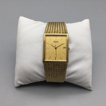 1974 - Seiko Gold Tank on Bracelet - Quartz