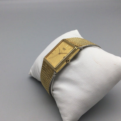 1974 - Seiko Gold Tank on Bracelet - Quartz